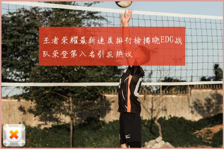 王者荣耀最新速度排行榜揭晓EDG战队荣登第八名引发热议