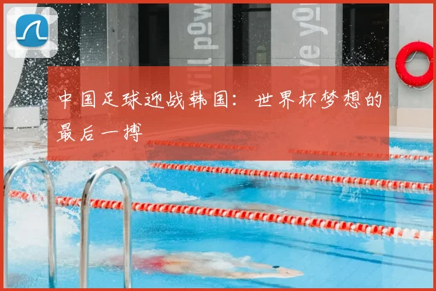 中国足球迎战韩国：世界杯梦想的最后一搏