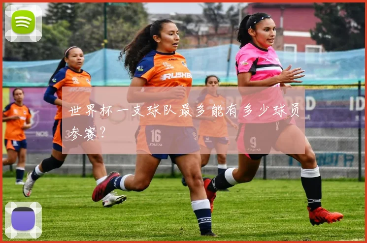 世界杯一支球队最多能有多少球员参赛?