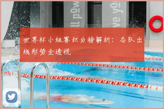 世界杯小组赛积分榜解析：各队出线形势全透视