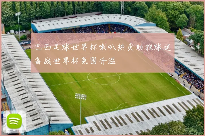 巴西足球世界杯喇叭热卖助推球迷备战世界杯氛围升温