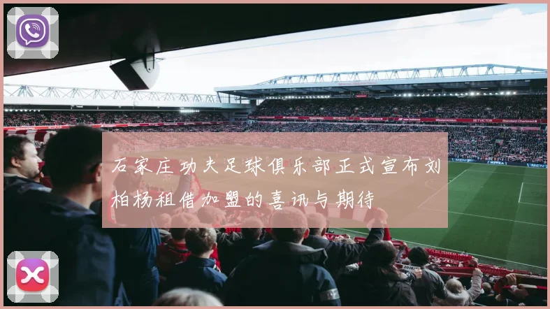 石家庄功夫足球俱乐部正式宣布刘柏杨租借加盟的喜讯与期待
