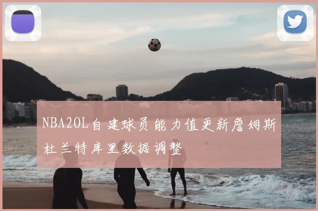 NBA2OL自建球员能力值更新詹姆斯杜兰特库里数据调整